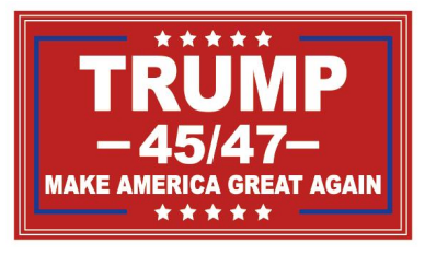 Trump 45-47th MAGA Patch