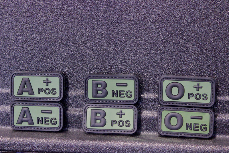 PVC  Blood Type Patch