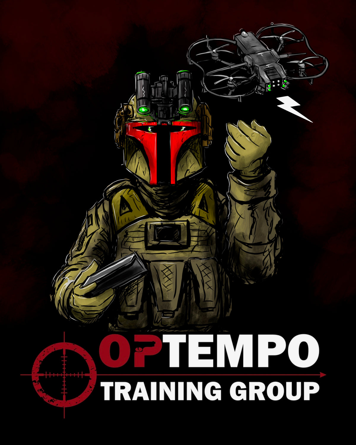 Mando Drone Shirt — OpTempo Training Group