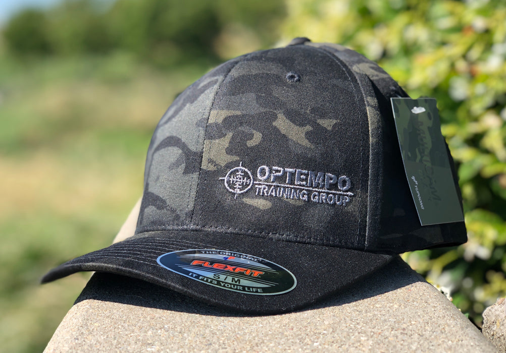 Multicam Black Flexfit Hat — OpTempo Training Group